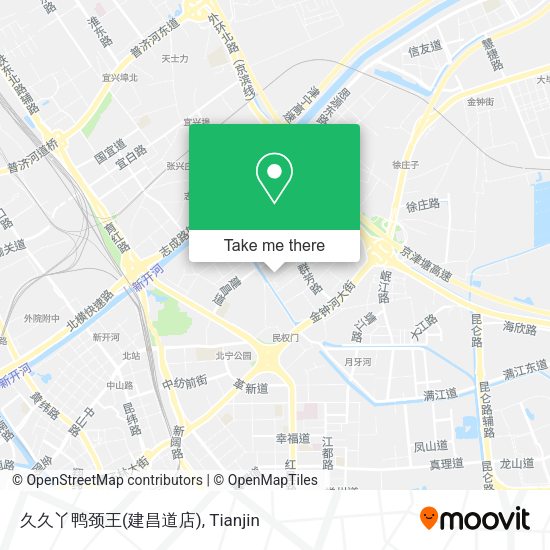 久久丫鸭颈王(建昌道店) map
