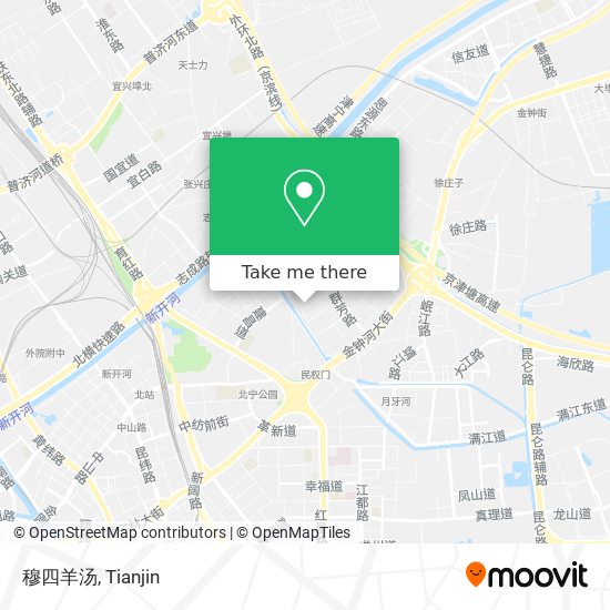 穆四羊汤 map