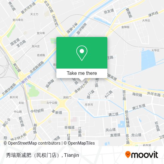 秀瑞斯减肥（民权门店） map