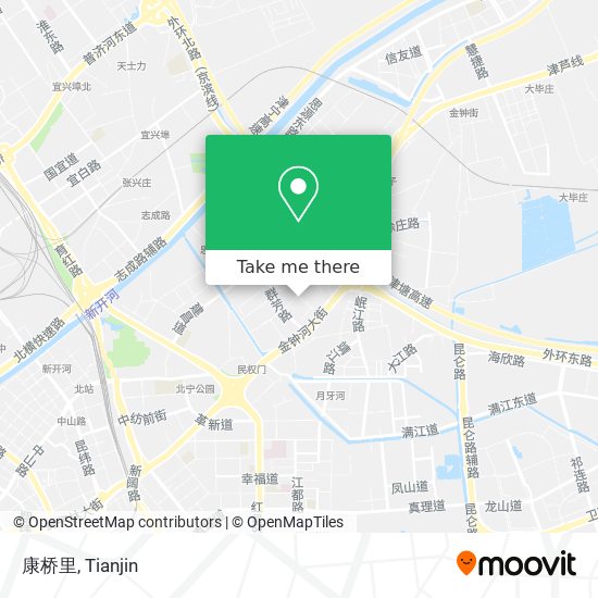 康桥里 map