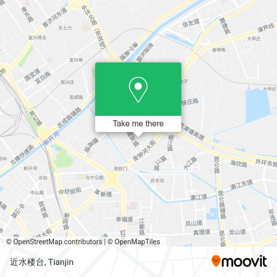 近水楼台 map