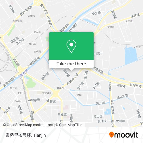 康桥里-6号楼 map