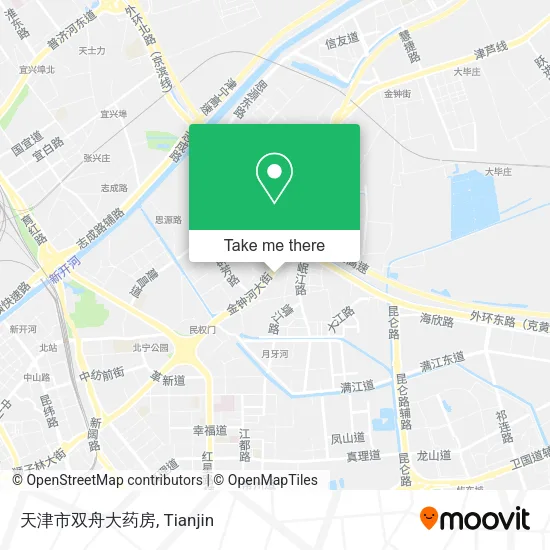 天津市双舟大药房 map