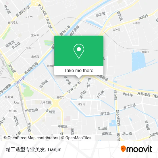 精工造型专业美发 map