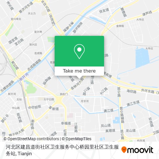 河北区建昌道街社区卫生服务中心桥园里社区卫生服务站 map