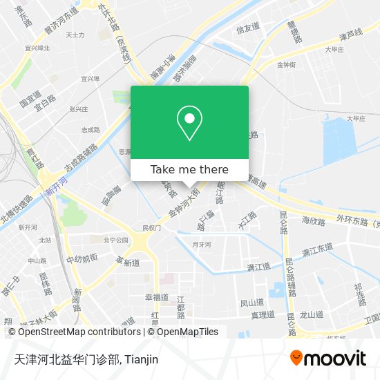 天津河北益华门诊部 map