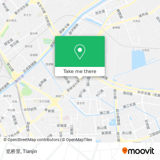 览桥里 map