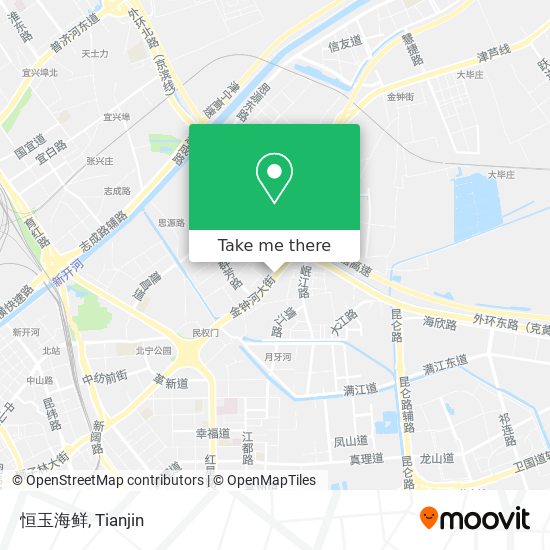 恒玉海鲜 map