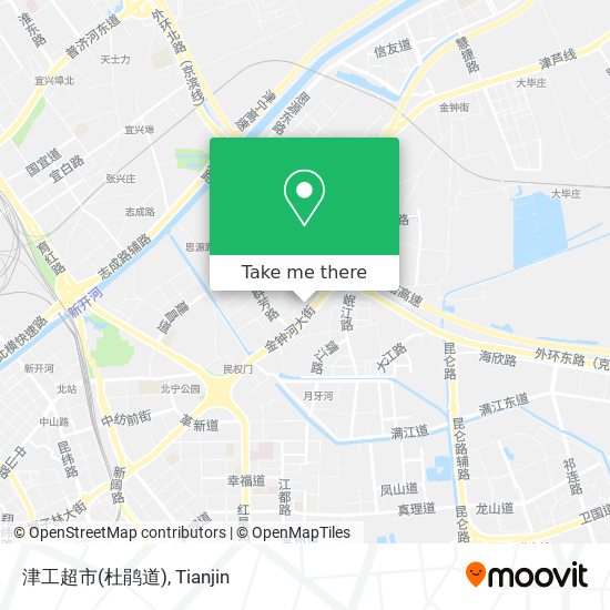 津工超市(杜鹃道) map