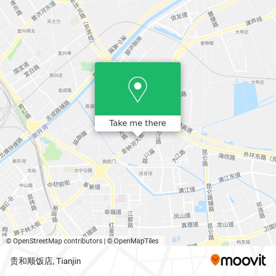 贵和顺饭店 map
