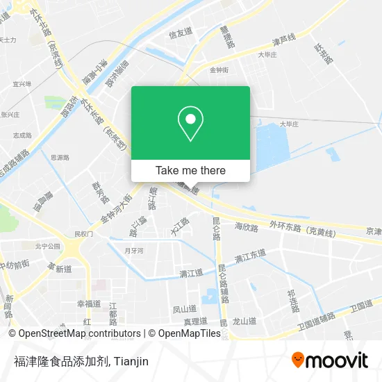 福津隆食品添加剂 map