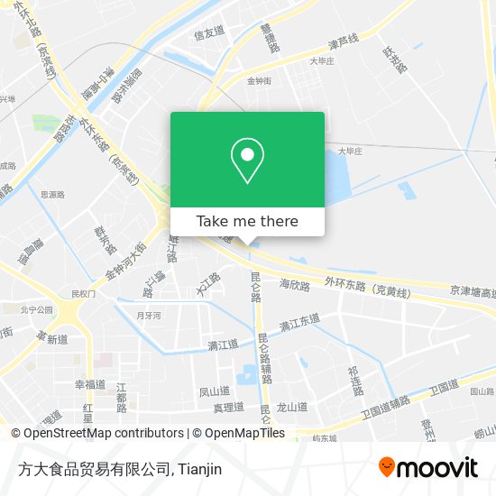 方大食品贸易有限公司 map