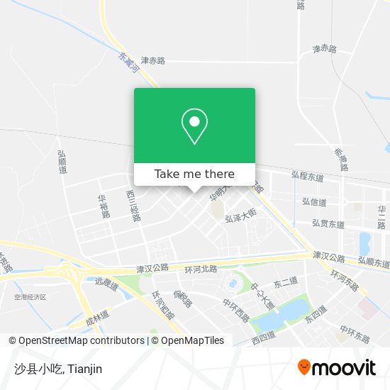 沙县小吃 map