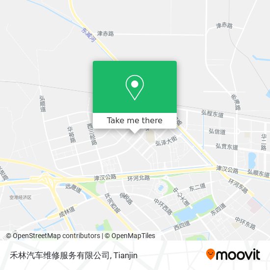 禾林汽车维修服务有限公司 map