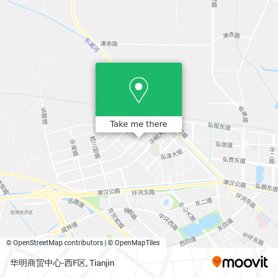 华明商贸中心-西F区 map