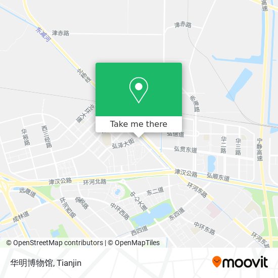 华明博物馆 map