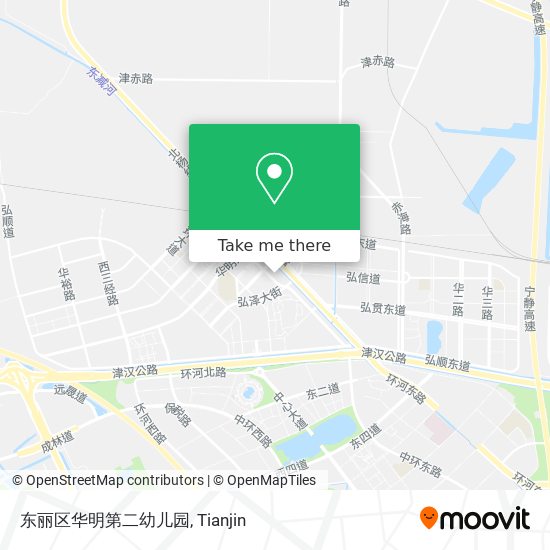 东丽区华明第二幼儿园 map
