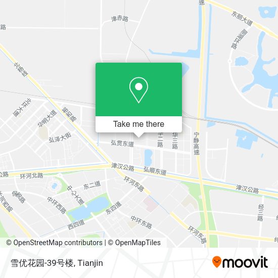 雪优花园-39号楼 map