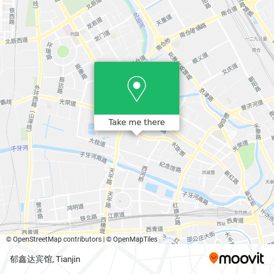 郁鑫达宾馆 map