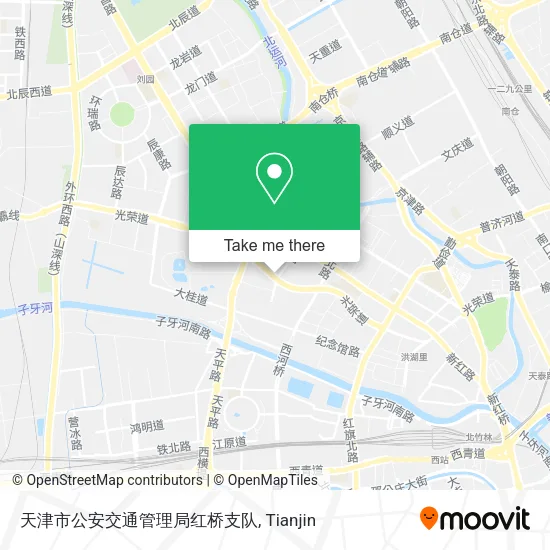 天津市公安交通管理局红桥支队 map