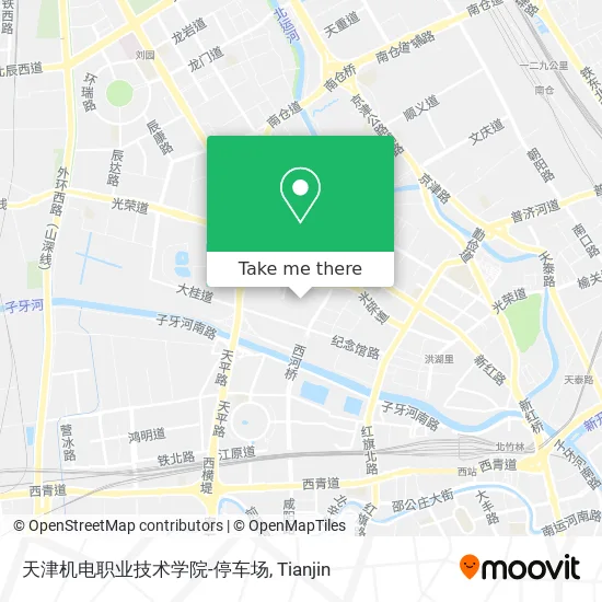 天津机电职业技术学院-停车场 map
