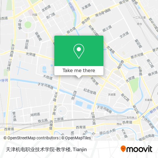 天津机电职业技术学院-教学楼 map