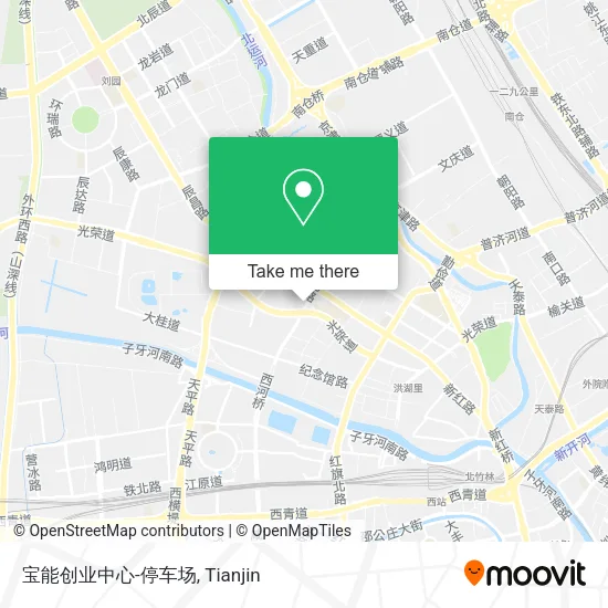 宝能创业中心-停车场 map