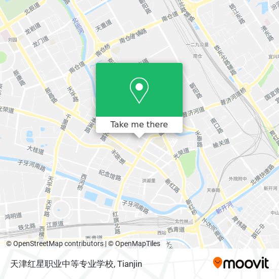 天津红星职业中等专业学校 map