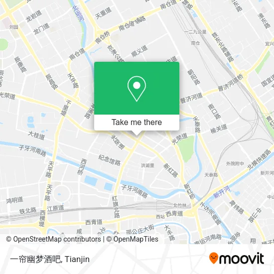 一帘幽梦酒吧 map