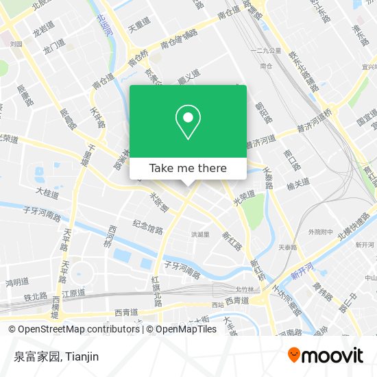 泉富家园 map