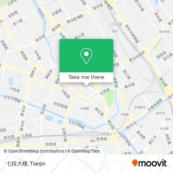 七段大楼 map