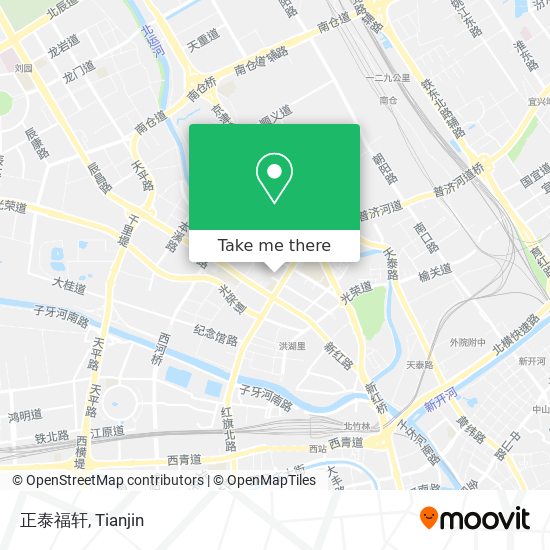 正泰福轩 map