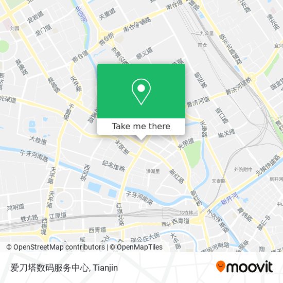 爱刀塔数码服务中心 map