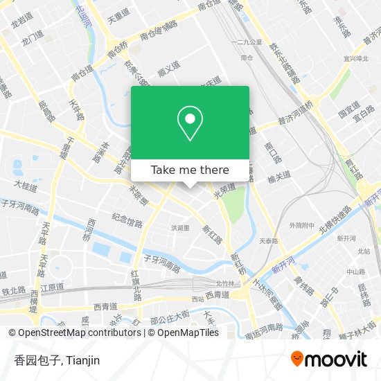 香园包子 map