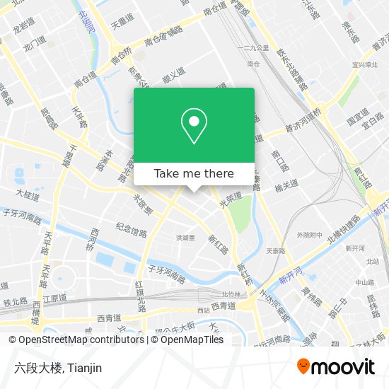 六段大楼 map