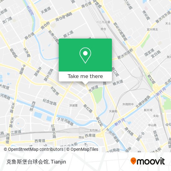 克鲁斯堡台球会馆 map