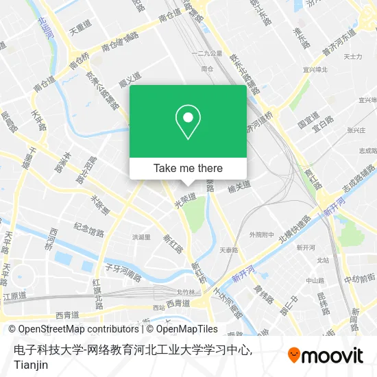 电子科技大学-网络教育河北工业大学学习中心 map