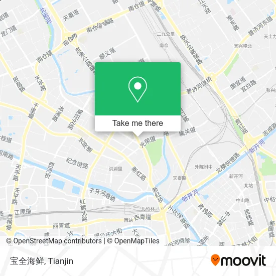 宝全海鲜 map