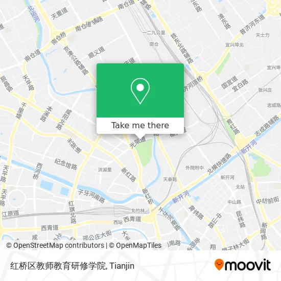 红桥区教师教育研修学院 map