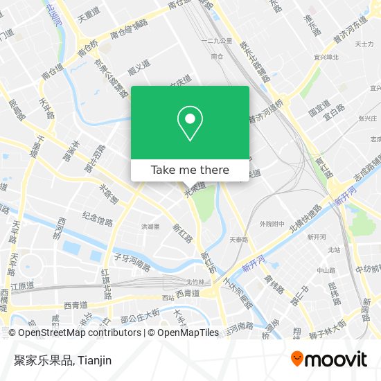 聚家乐果品 map