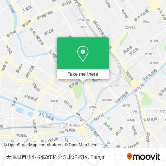 天津城市职业学院红桥分院北洋校区 map
