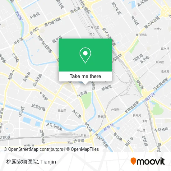 桃园宠物医院 map