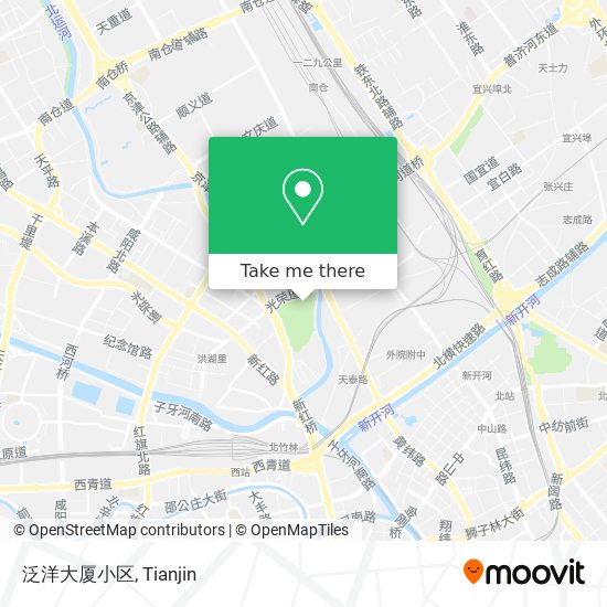 泛洋大厦小区 map