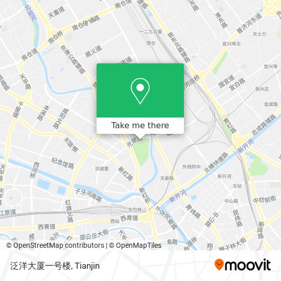 泛洋大厦一号楼 map