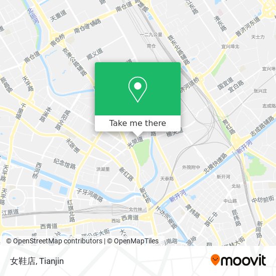 女鞋店 map