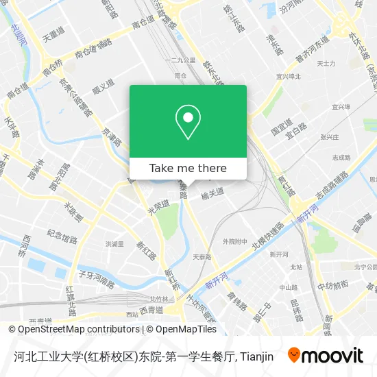 河北工业大学(红桥校区)东院-第一学生餐厅 map
