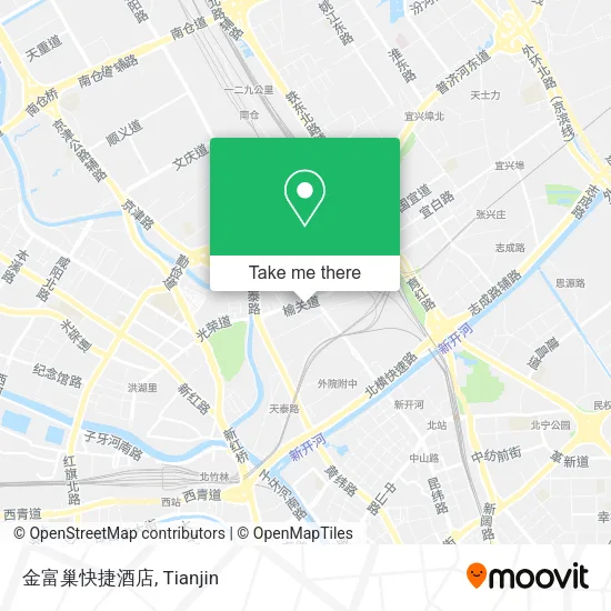 金富巢快捷酒店 map