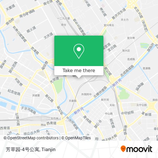 芳草园-4号公寓 map