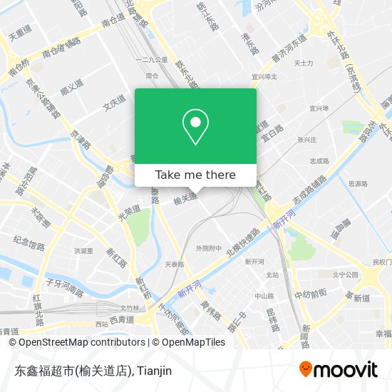 东鑫福超市(榆关道店) map