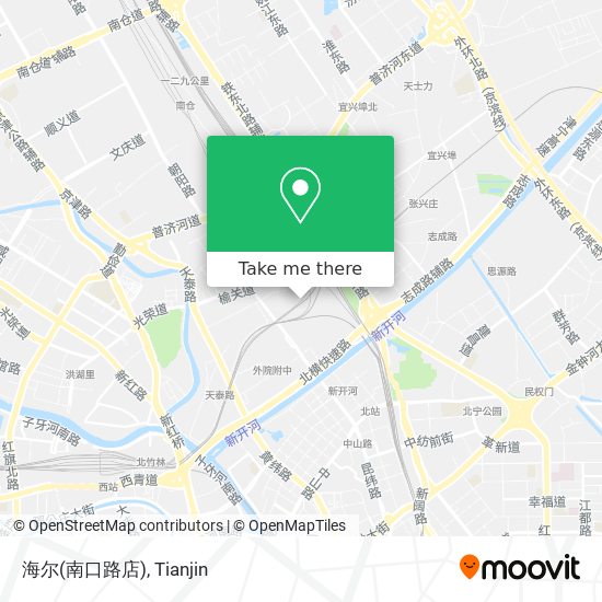 海尔(南口路店) map